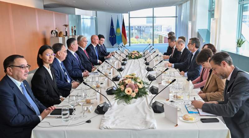 Токаев предложил создать казахстанско-германский Консорциум по реализации совместных сырьевых проектов