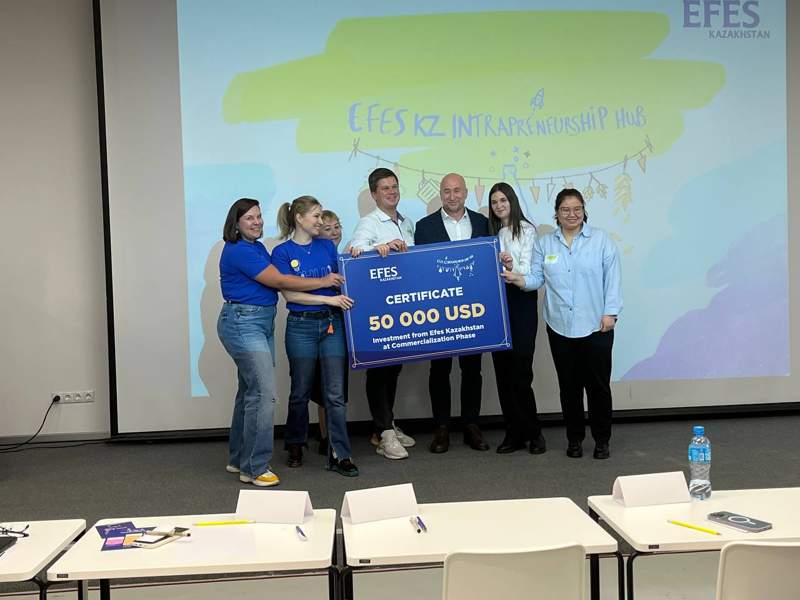 EFES Kazakhstan инвестировал 50 000 долларов в два стартапа