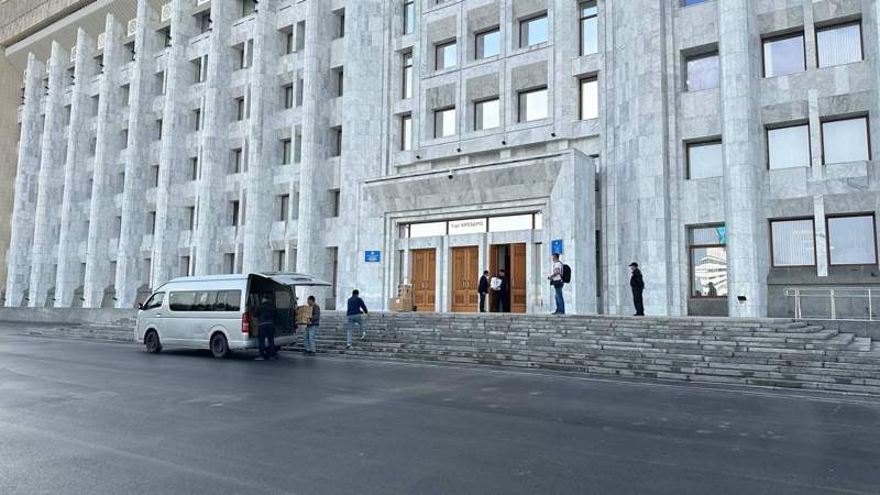 Реконструированное после январских событий здание акимата показали в Алматы