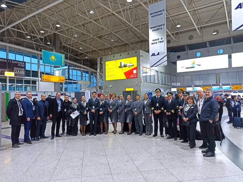 Из Алматы вылетел борт Air Astana за казахстанцами, застрявшими в Израиле