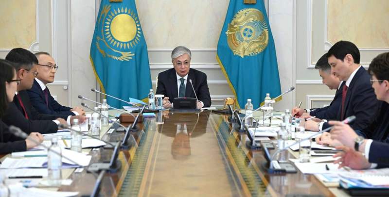 Токаев принял годовой отчет Нацбанка Казахстана