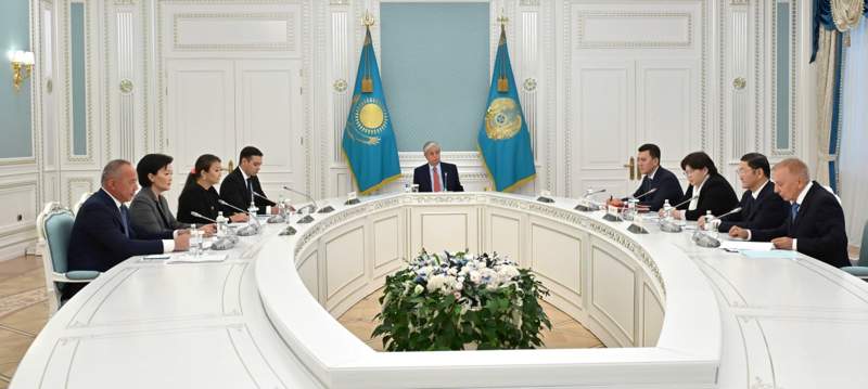 Касым-Жомарт Токаев встретился с представителями системы защиты прав человека