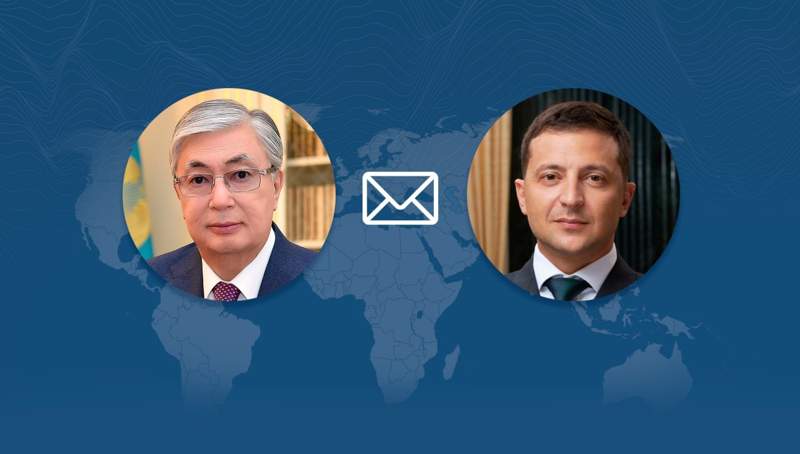 Токаев поздравил украинский народ с Днем независимости