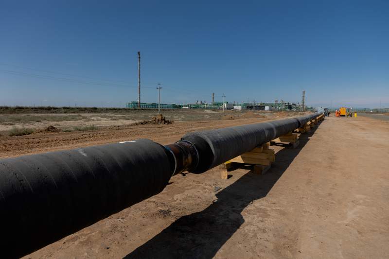 NCOC начинает строительство 15 км газопровода для передачи 1 млрд кубических метров газа в год