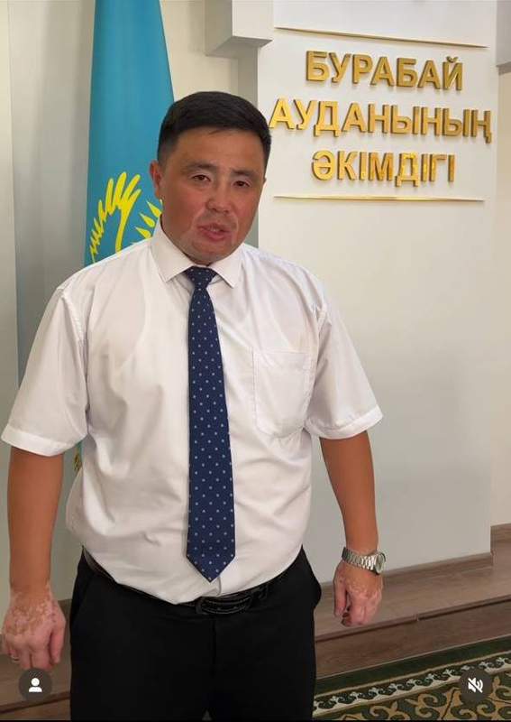 Аким Щучинска Олжас Нурмагамбетов опроверг, что обматерил горожан в прямом эфире Instagram