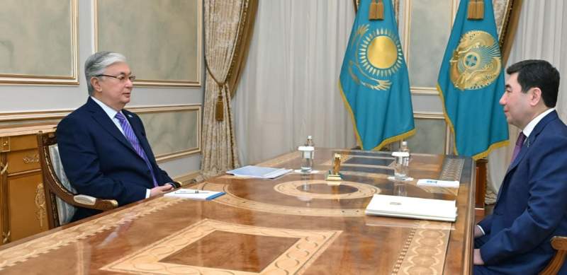 Кошанов рассказал Токаеву о законопроектах, поступивших в мажилис