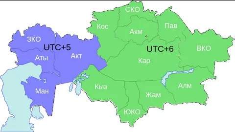 С 1 марта 2024 года в Казахстане будет действовать единый часовой пояс