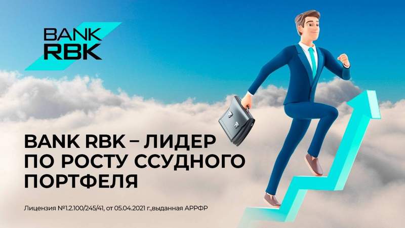 Bank RBK лидирует по росту ссудного портфеля
