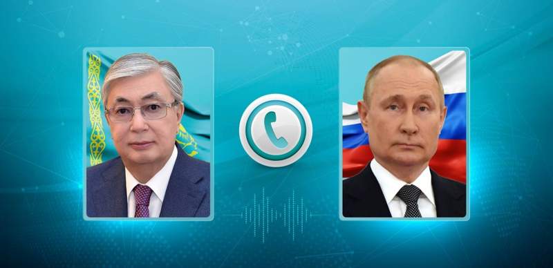 Токаев поздравил Путина с победой на выборах