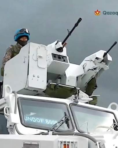 Кюй Курмангазы на Голанских высотах: военнослужащий поздравил казахстанцев с Наурызом