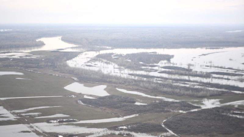 Большая вода из РФ придёт в ЗКО к 15-20 апреля