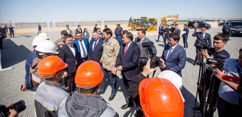 Завод нефтегазового оборудования начали строить в Жанаозене