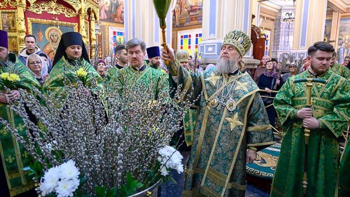 Вербное воскресенье отмечают православные в Казахстане