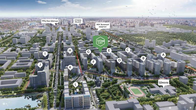 Астанчане о затянувшемся строительстве бульвара в районе Хан Шатыра: "Надоело жить в центре города на свалке" 