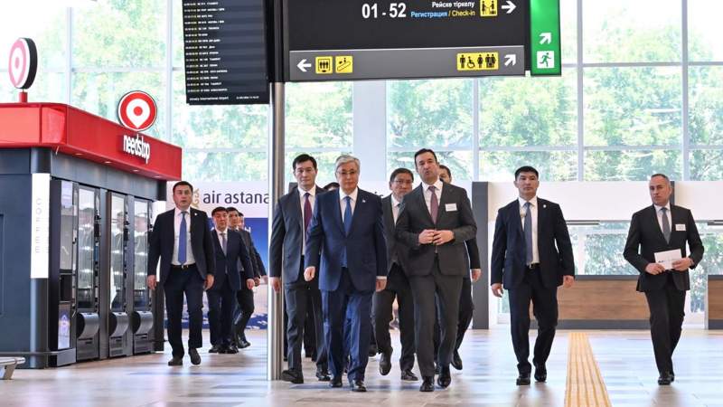 Новый терминал аэропорта Алматы выдержит землетрясение в 10 баллов. Фото