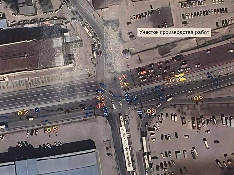 В Астане на выходных ограничат движение на пересечении проспекта Богенбай батыра с улицей Валиханова