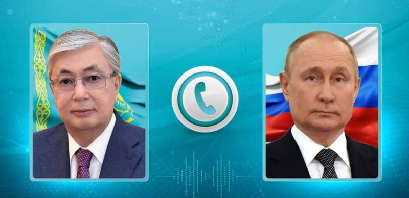 Президент Казахстана Токаев созвонился с главой РФ Владимиром Путиным