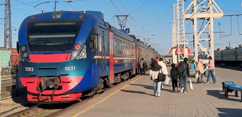 Время в пути электрички из Астаны до Борового сократили до 2,5 часа