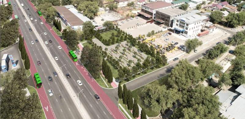 Проект BRT на проспекте Райымбека в Алматы проходит вневедомственную экспертизу