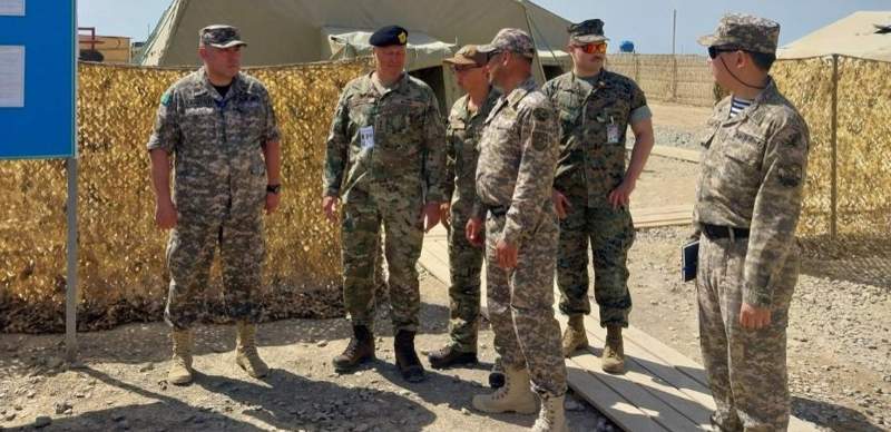 Зарубежные эксперты провели инспекцию военных баз Казахстана в Актау