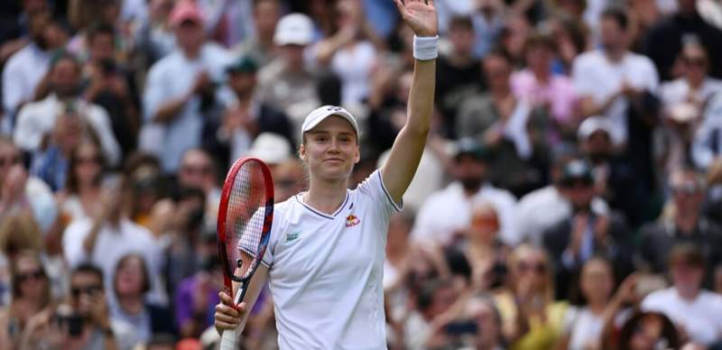 Елена Рыбакина занимает второе место в "Чемпионской гонке WTA"