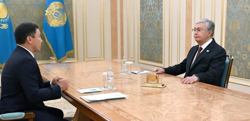 Президент Токаев принял президента НОК Головкина