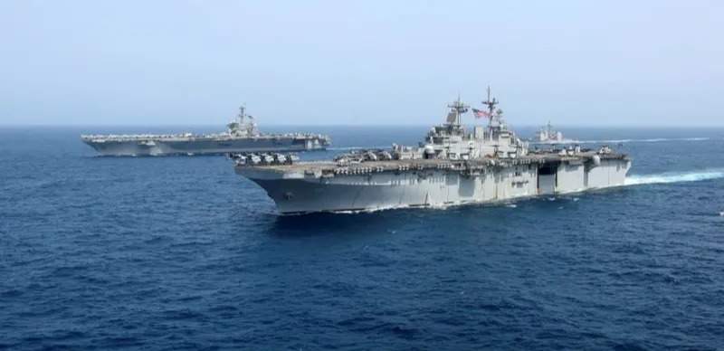 Авианосная группа США направляется в Средиземное море