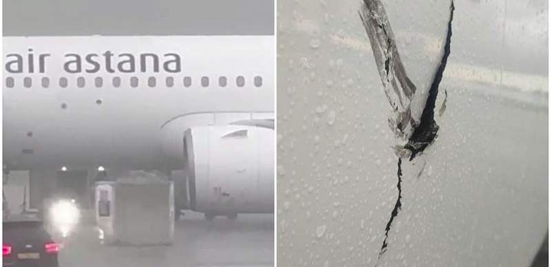 Самолёт AirAstana повредили в аэропорту Астаны. Это третий случай за месяц