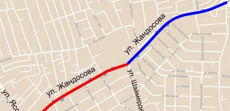 Закрытые дороги в Алматы: сводка на 26 августа