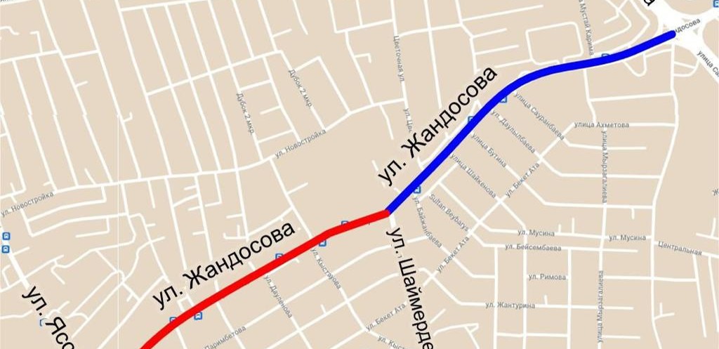 Закрытые дороги в Алматы: сводка за 27 августа