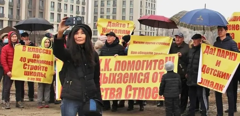 Эко-активистку Салтанат Ташимову выпустили до судебного заседания