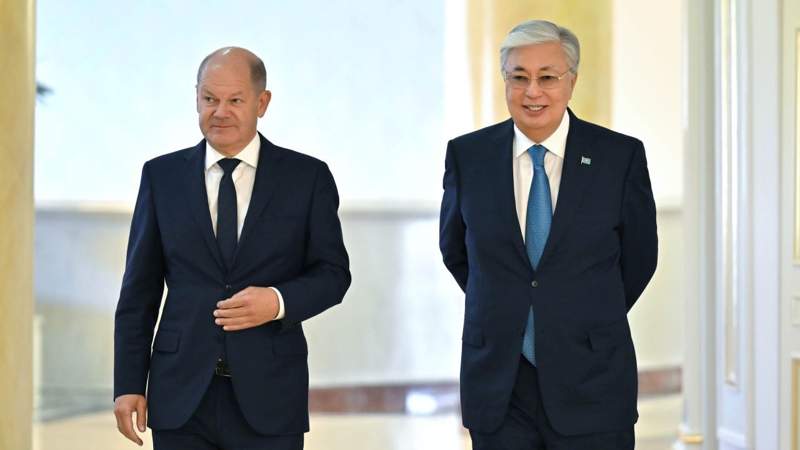 Надёжное сотрудничество Казахстана и Германии – хорошее послание всему миру – Олаф Шольц