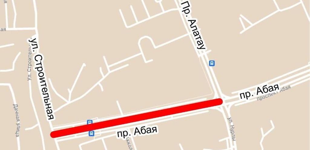 Какие дороги закрыты в Алматы 26 сентября
