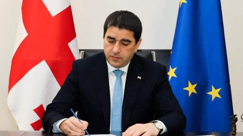 Спикер парламента Грузии Шалва Папуашвили подписал закон против ЛГБТ