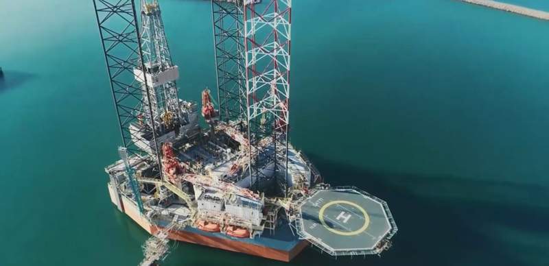 Казахстанская 10-тысячная буровая установка будет работать в туркменском секторе Каспия