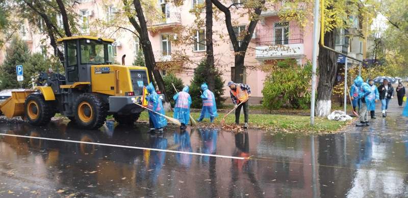 В Алматы возможны снег и гололёд