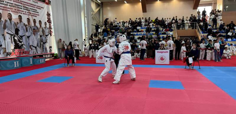 В Алматы прошёл международный турнир по шинкиокушинкай каратэ среди юношей и юниоров