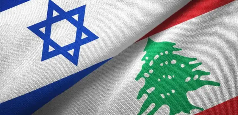 Флаги Израиля и Ливана