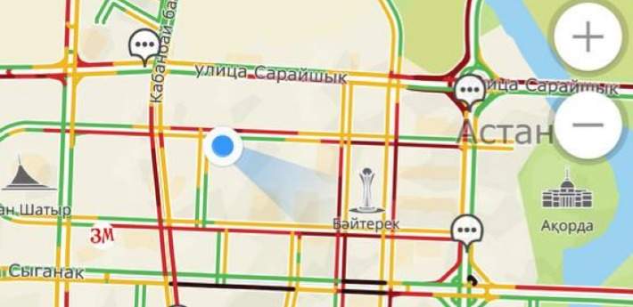 В акимате Астаны объяснили причины 10-балльных пробок
