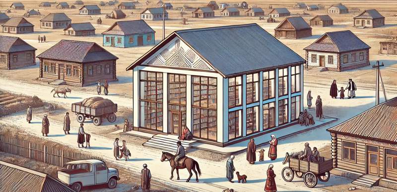 "Туалет на 2 очка": тендер на строительство сельской библиотеки за 570 млн тенге провели в Западно-Казахстанской области