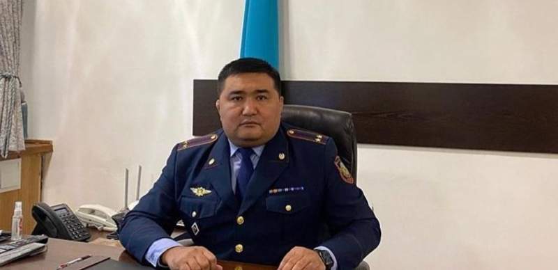 В Талгарском районе назначили и. о. начальника управления полиции