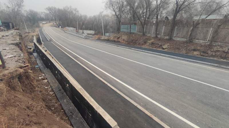 Движение по новому мосту открыли в Жетысуском районе Алматы