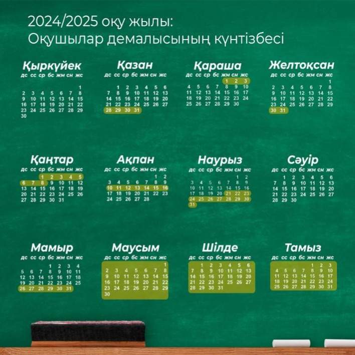 Сколько дней отдохнут казахстанские школьники на зимних каникулах