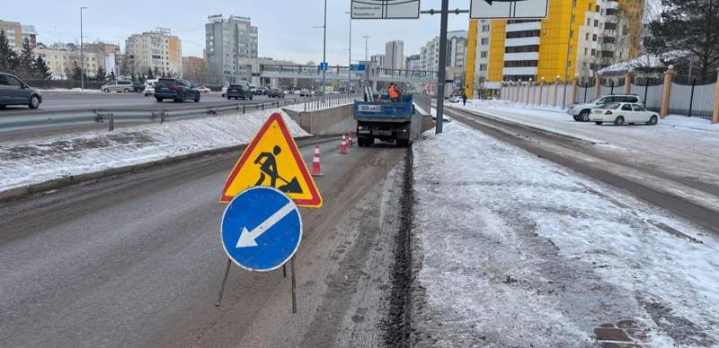 В Астане на 5 дней перекроют часть туннеля на проспекте Республика