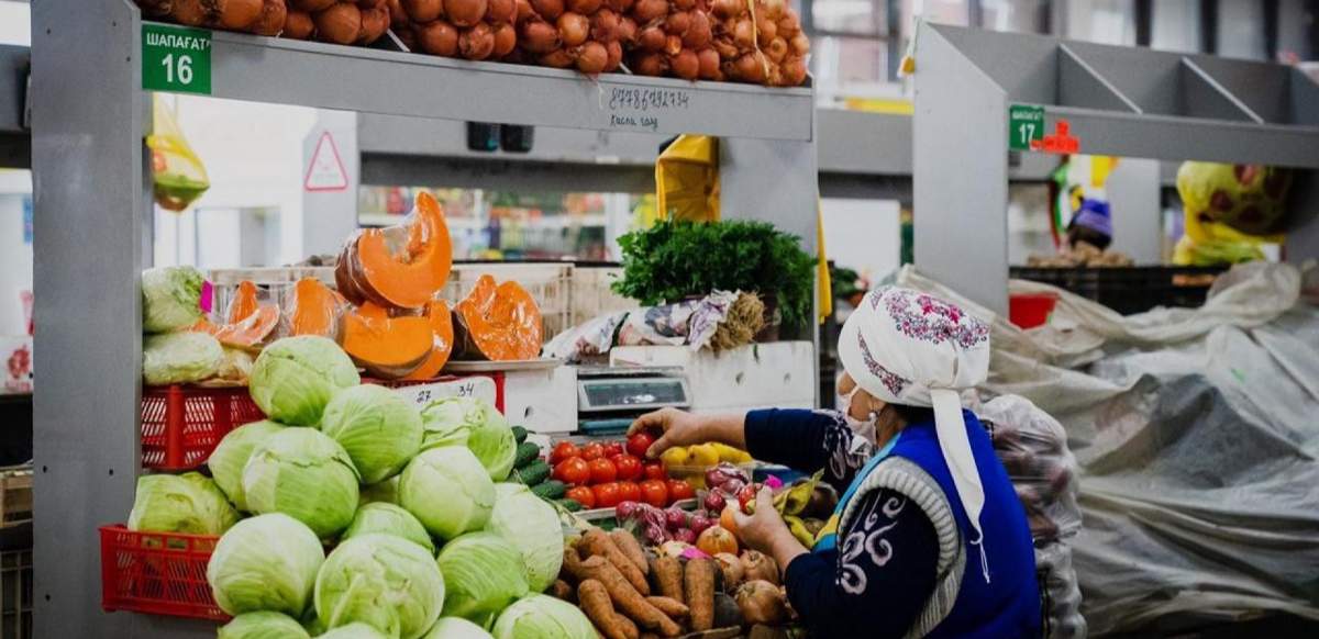 Овощи на рынке