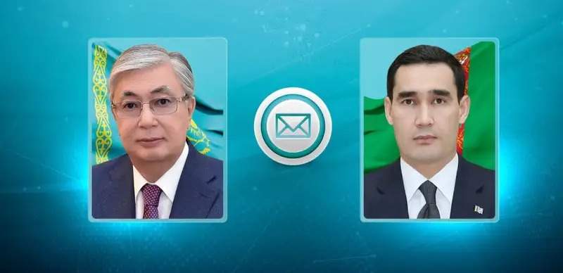 Токаев направил поздравительную телеграмму Бердымухамедову