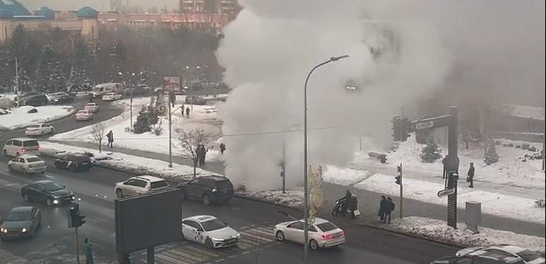 В Алматы без отопления остались жители центра города. Когда обещают восстановить теплоснабжение