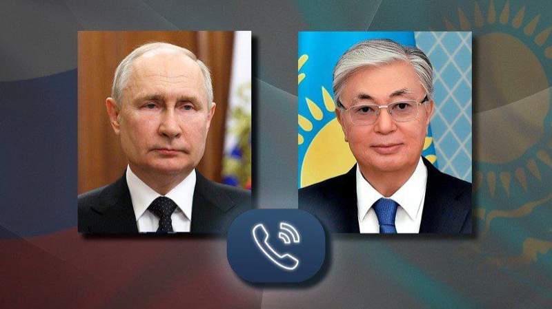 Владимир Путин выразил соболезнования Касым-Жомарту Токаеву в связи с крушением самолёта у Актау