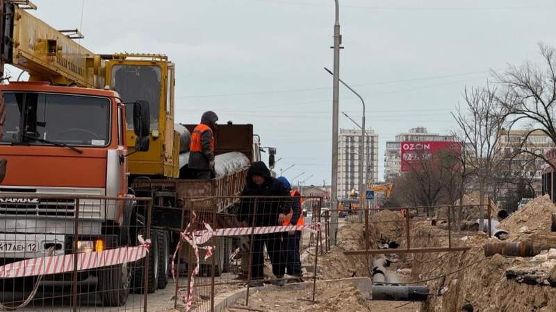 Ремонт тепловых сетей в Актау оставил 67 домов без тепла и воды