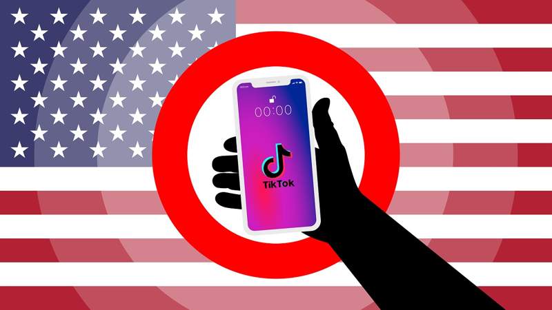 TikTok перестал работать на территории США